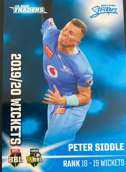 TOP 10  Most Wickets - PETER SIDDLE - TT 20/30