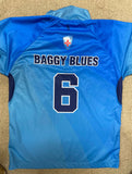 CHRIS GREEN Signed Baggy NSW Blues Jersey