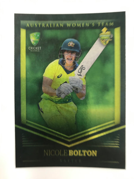 NICOLE BOLTON - WOMENS ODI  Silver Parallel Card #017