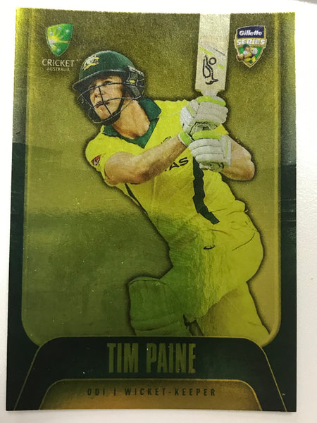 TIM PAINE - MENS ODI  Silver Parallel Card #029