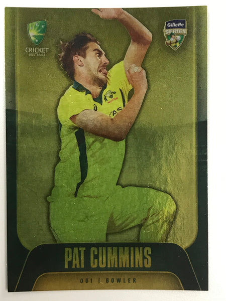 PAT CUMMINS - MENS ODI  Silver Parallel Card #033