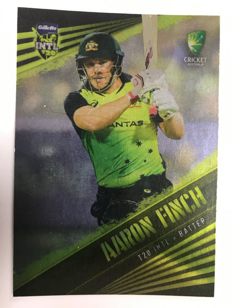 AARON FINCH - MENS INT T20  Silver Parallel Card #046