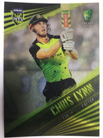 CHRIS LYNN - MENS INT T20  Silver Parallel Card #048