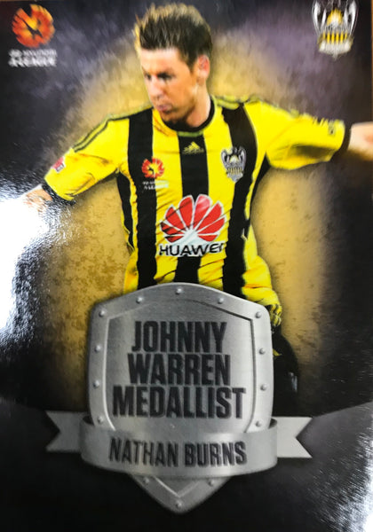 NATHAN BURNS - Johnny Warren Medalist Card #MW-01