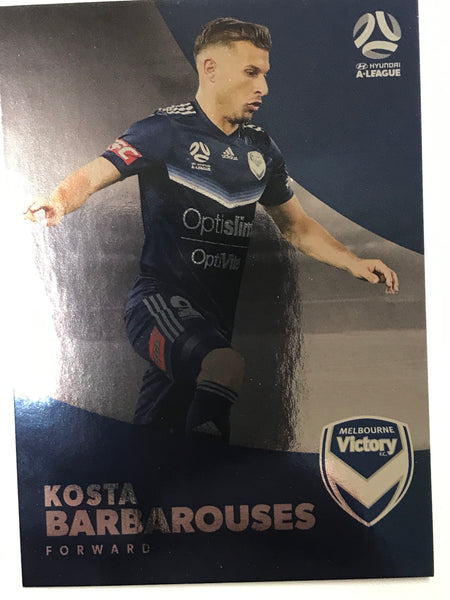 KOSTA BARBAROUSES - FFA 2017-18 Silver Parallels Card #107
