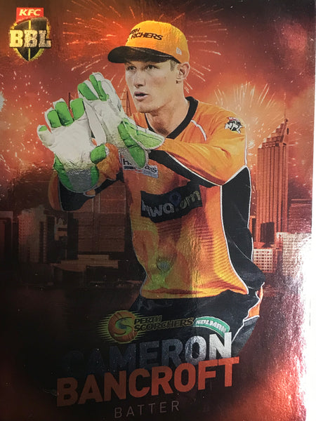 CAMERON BANCROFT - BBL Silver Parallel Card #102