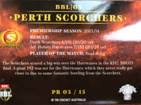 BBL PREMIER - PR 03 Scorchers