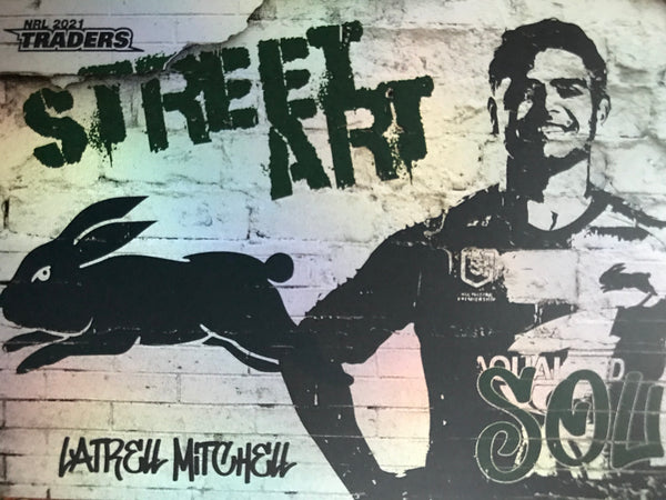 LATRELL MITCHELL - Street Art White - SAW 12