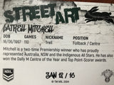 LATRELL MITCHELL - Street Art White - SAW 12