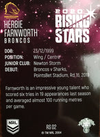 HERBIE FARNWORTH - Rising Stars - RS 02