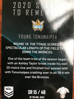 YOUNG TONUMAIPEA - Season to Remember - SR 15