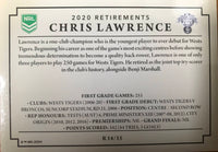 CHRIS LAWRENCE Retirement Card R14