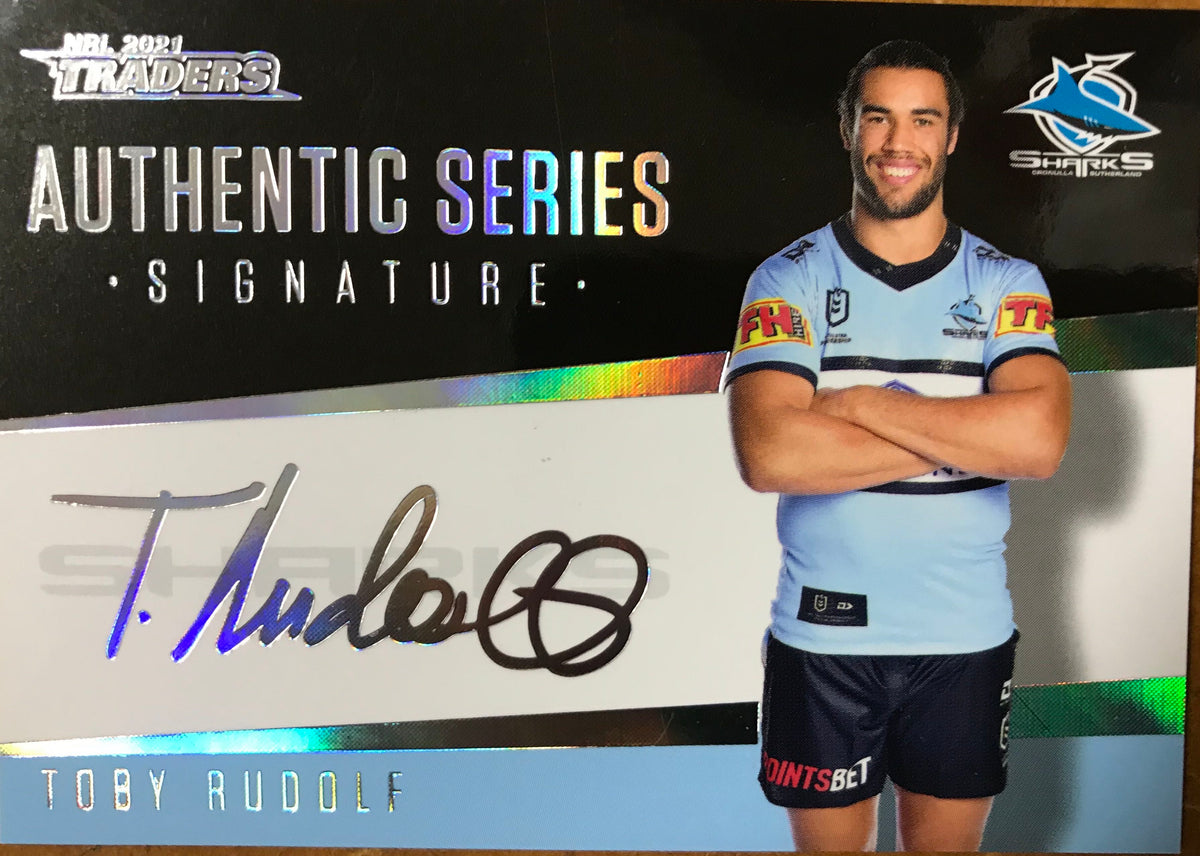 TOBY RUDOLPH - Authentic Series Sig - AS 04 – Dave and Jazzy's Collectables