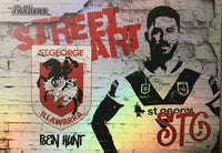 BEN HUNT - Street Art White - SAW 13