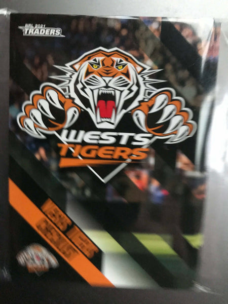 TIGERS TEAM SET - all 10  West Tigers Base Cards