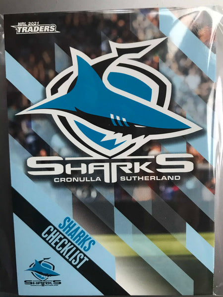 SHARKS TEAM SET - all 10 Cronulla Base Cards