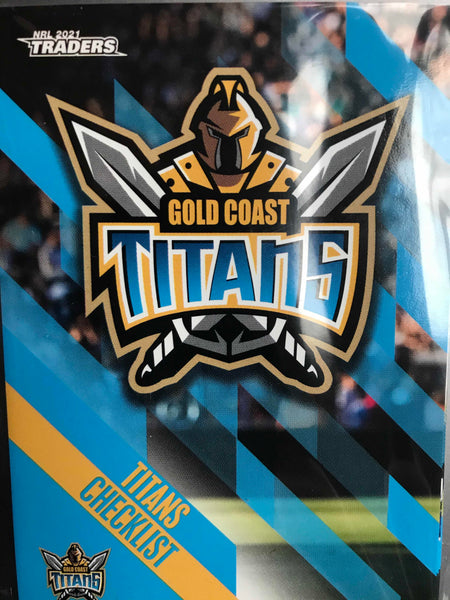 TITANS TEAM SET - all 10 Gold Coast Base Cards