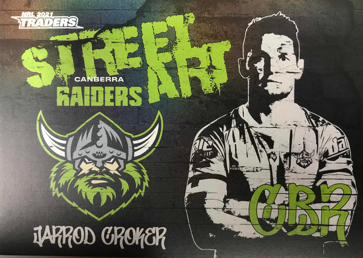 JARROD CROKER - Street Art Black - SAB 02 – Dave and Jazzy's Collectables