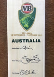 2012 (Abandoned) Sri Lanka Tour (rare) Aust Team Signed - George Bailey Cap.