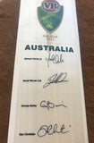 2012 ODI Series V Pakistan - Aust Team Signed Bat - Incl WARNER