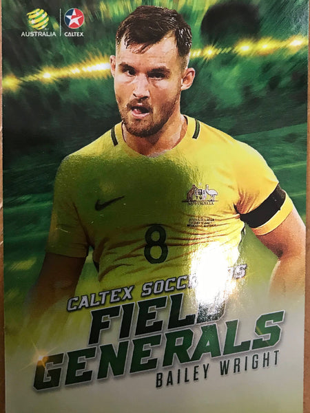 2018 Socceroos WC - FIELD GENERALS - BAILEY WRIGHT