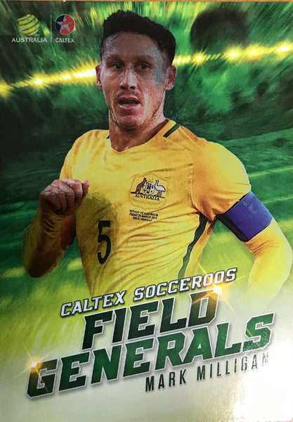 2018 Socceroos WC - FIELD GENERALS - MARK MILLIGAN