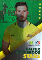 2018 Socceroos WC - STARS CARD - MATHEW LECKIE