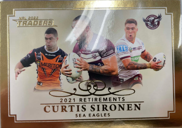 CURTIS SIRONEN - 2021 Retirements Cards #R05