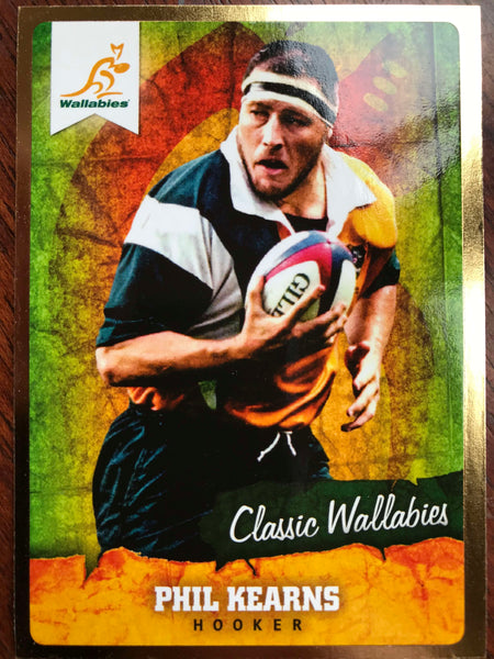 PHIL KEARNS - Classic Wallaby Gold Card No 049