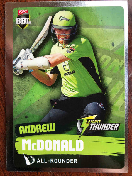 ANDREW MCDONALD Silver Card #175