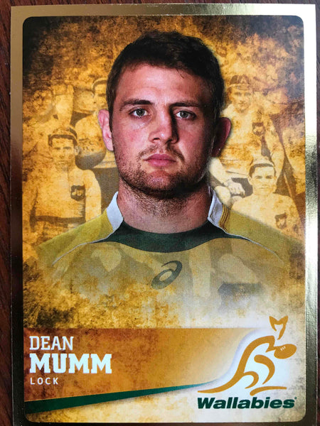 DEAN MUMM - Gold Card No 026