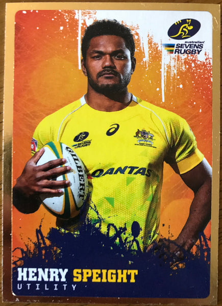 HENRY SPEIGHT - Sevens Gold Card No 081