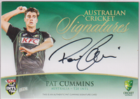 PAT CUMMINS - PROMO 2015 Aust Cricket Signature Card #ASC-04