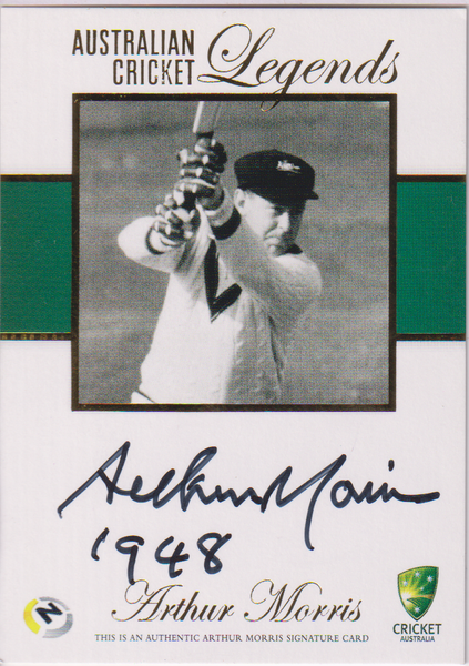 ARTHUR MORRIS - PROMO Aust Cricket Legends #ACL1