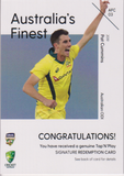 PAT CUMMINS Aust Finest Signature Card #AFC03