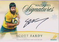 SCOTT FARDY Wallabies Signature Card #WS-01