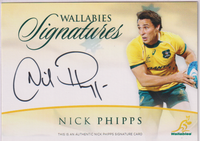NICK PHIPPS Wallabies Signature Card #WS-08