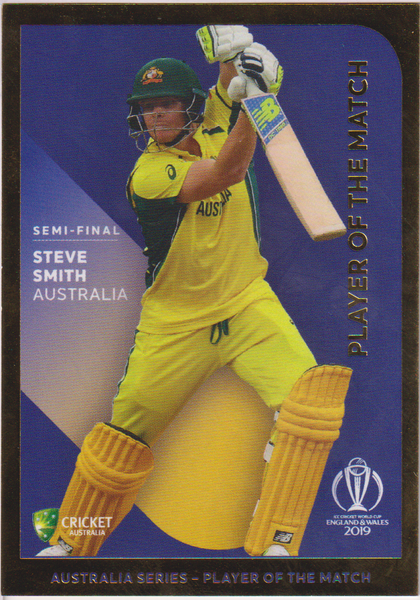 ICC 2019 World Cup Player of the semi-final STEVE SMITH