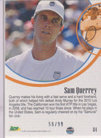 SAM QUERREY AUTOGRAPH 2011 ACE AUTHENTIC EX #84