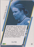 MELANIE SOUTH AUTOGRAPH 2011 ACE AUTHENTIC EX #59