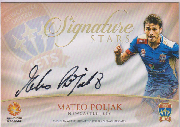 MATEO POLJAK Signature card - PROMO #SS-08.