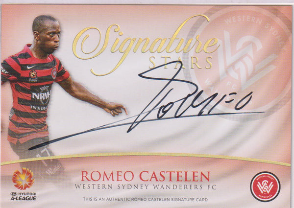 ROMEO CASTELEN Signature Card - PROMO #SS-12