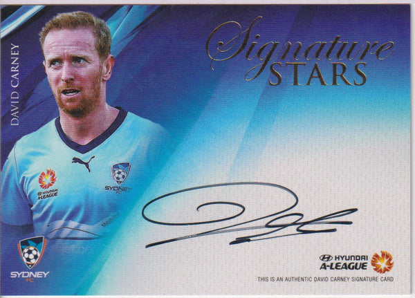 David Carney Signature Stars #SS 08 with redemption