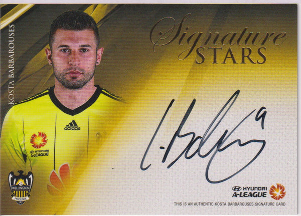 Kosta Barbarouses Signature Stars #SS 09 with redemption