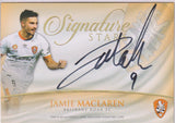 JAMIE MACLAREN Signature Card #SS-04 with redemption
