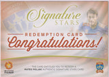 MATEO POLJAK Signature card #SS-08 with Redemption