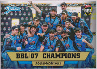 BBL/07 ADELAIDE STRIKERS CHAMPIONS CARD #AC-1