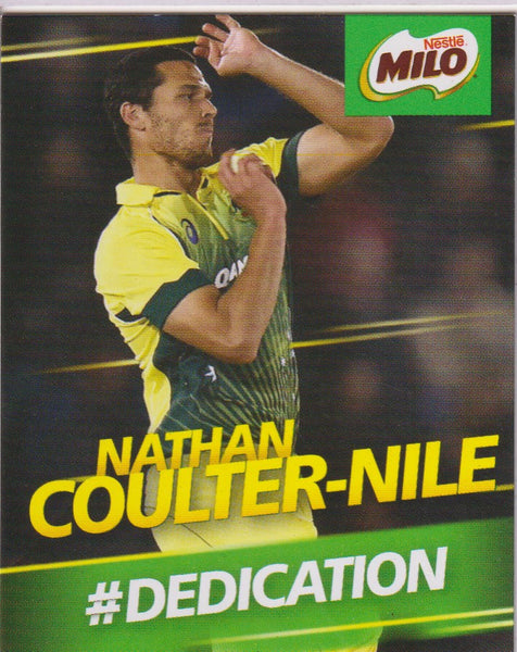 NATHAN COULTER-NILE DEDICATION CARD #7