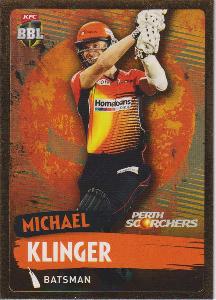 GOLD CARD #142 MICHAEL KLINGER