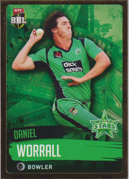 GOLD CARD #133 DANIEL WORRALL